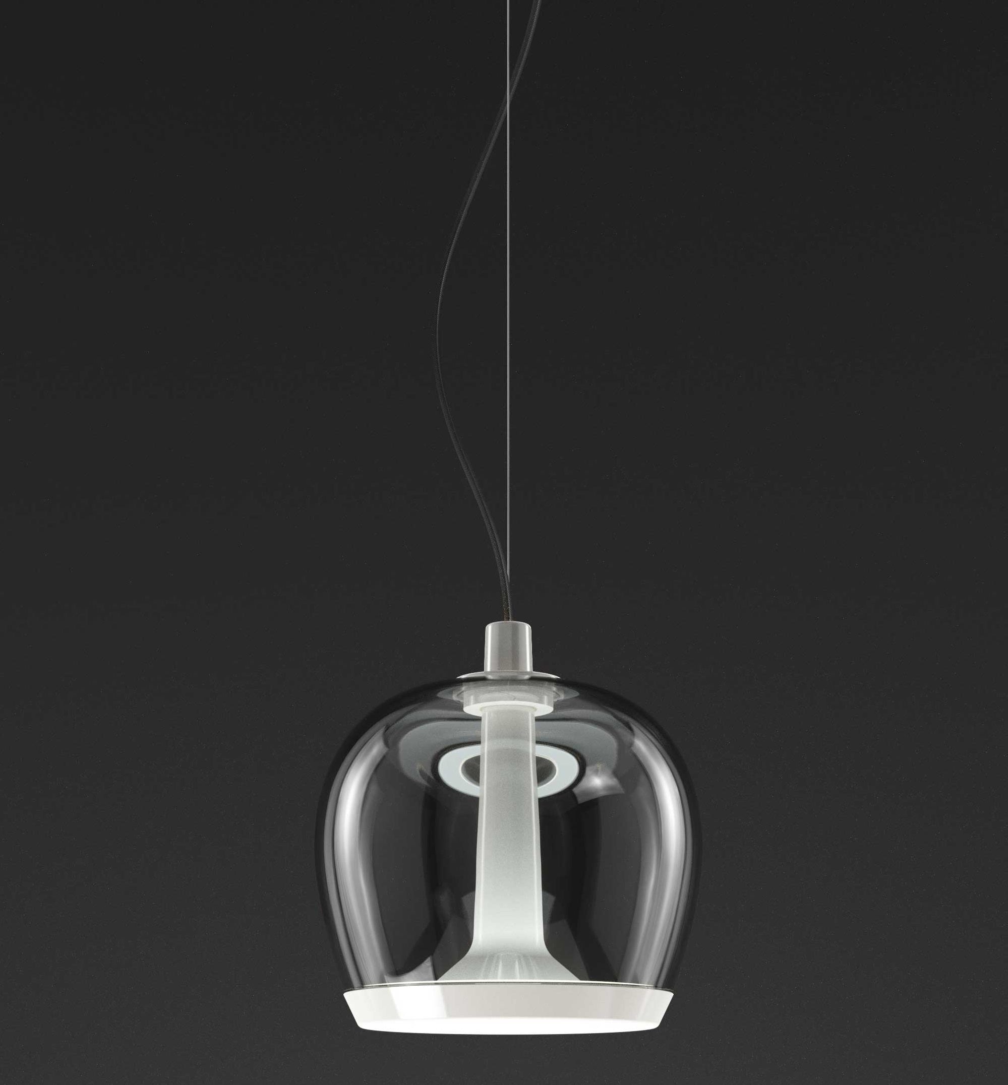 Aurelia Bold Pendel Fra Røget Hvid Fra Leucos