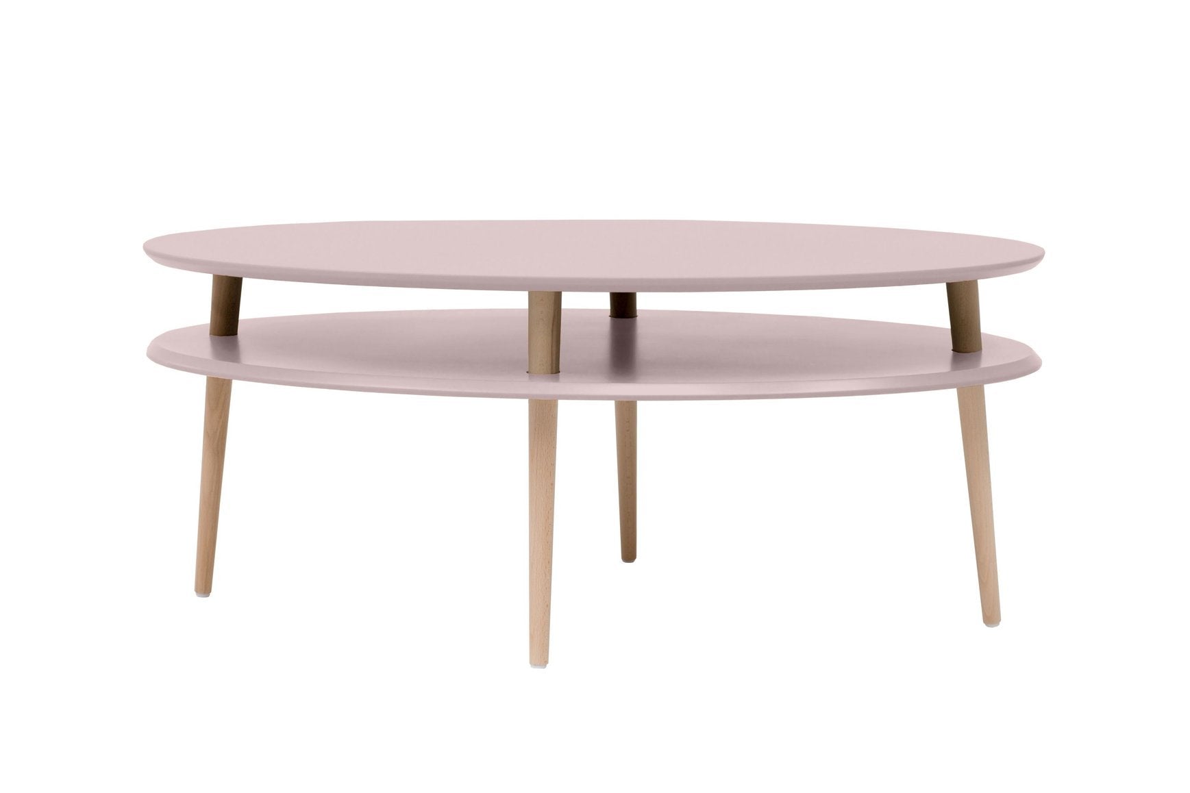 Ovo Højt Sofabord B 110 X D 70cm Pink Fra Ragaba