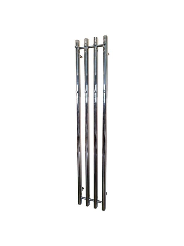 Vega Håndklæderadiator 1420 X 257 Mm Krom Fra Kriss - 5704362906103