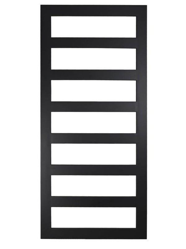 Sigma Håndklædetørrer 1320 X600 Mm Matsort Ral9005 Fra Kriss - 5704362907247