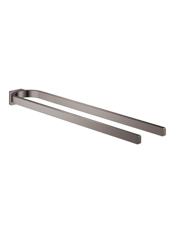 Selection Håndklædeholder Ikke Drejbar Poleret Hard Graphite Fra Grohe - 4005176577833