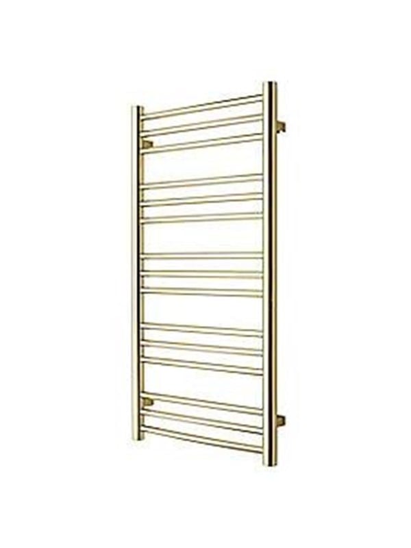 Plus 15 500 Guld Håndklæderadiator 990x500mm Vandbåren Cc 470mm Guld Pvd Overfladebelægning Fra Tvs - 5704263990676