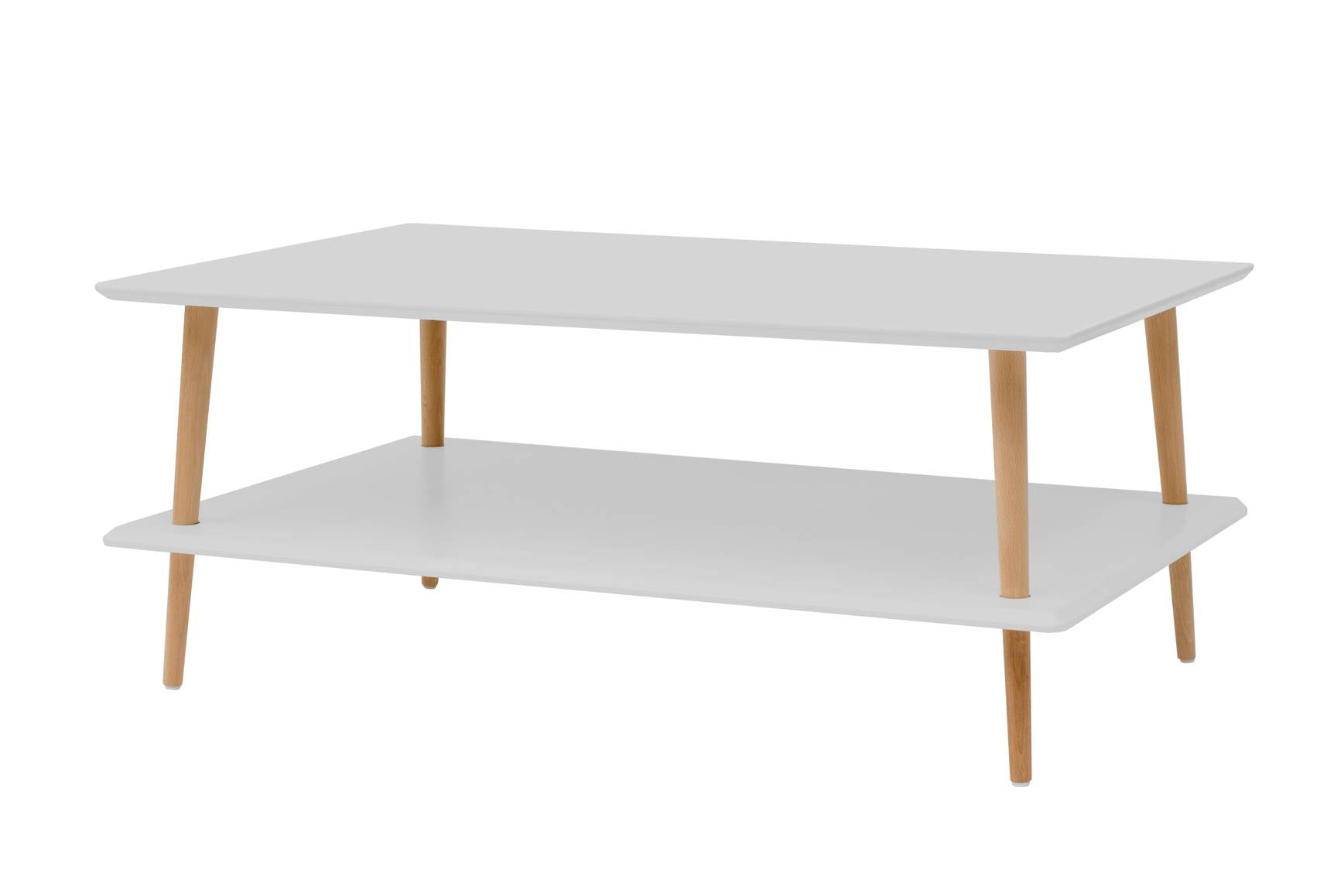 Koro Lavt Sofabord 110x70cm Lysegrå Fra Ragaba