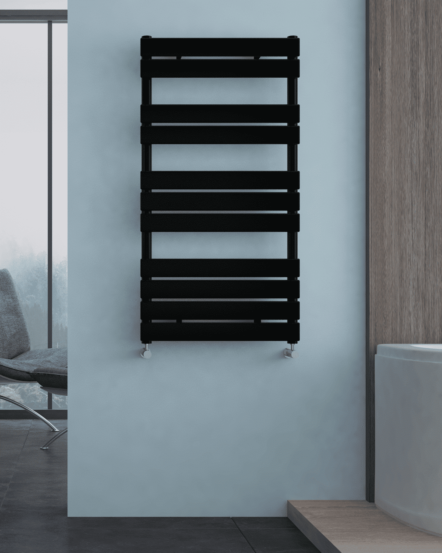 Hypnos Håndklædetørrer Sort - 5710000428586