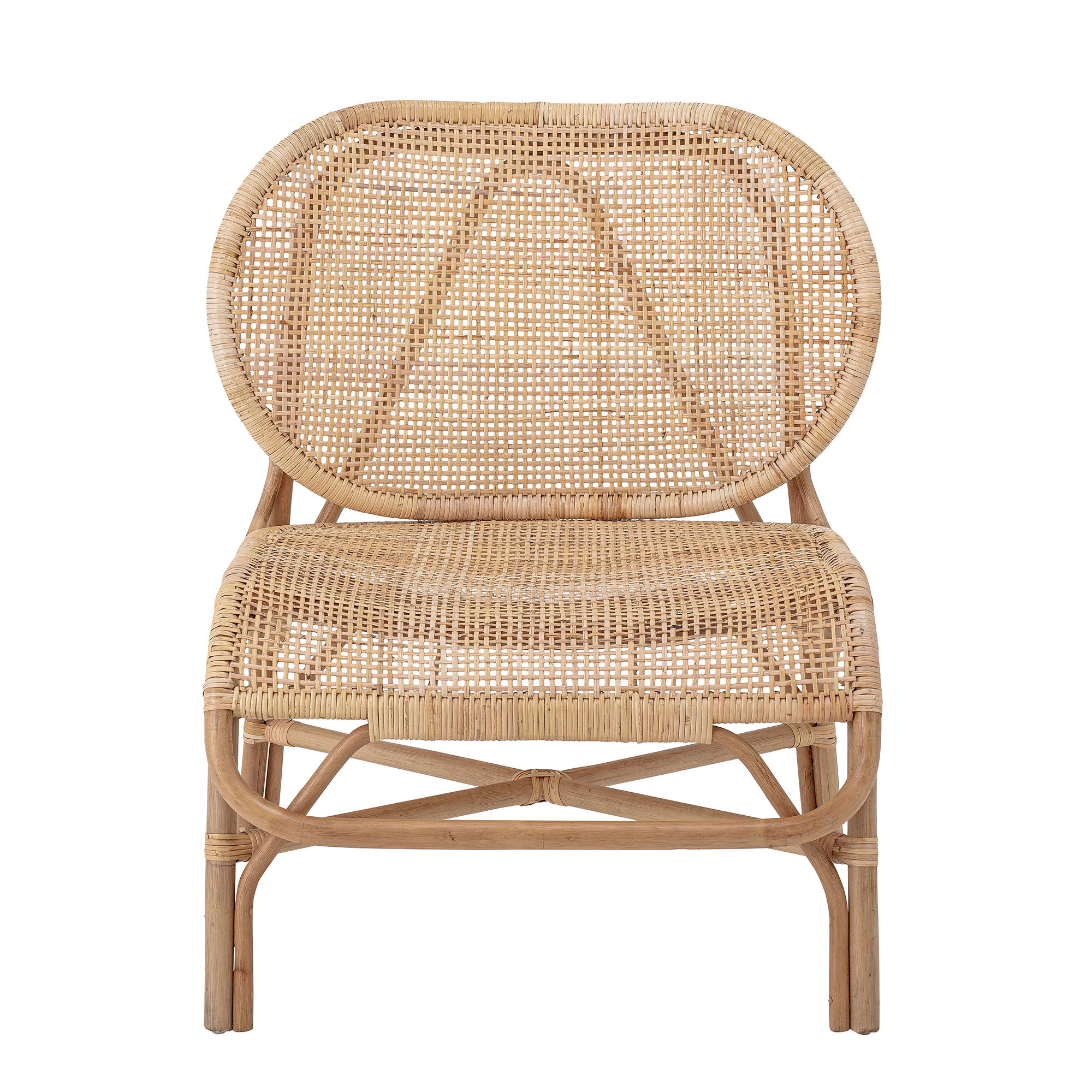 Bloomingville Rosen Loungestol Rattan Natur 90 Fra Bloomingville - 5711173275595