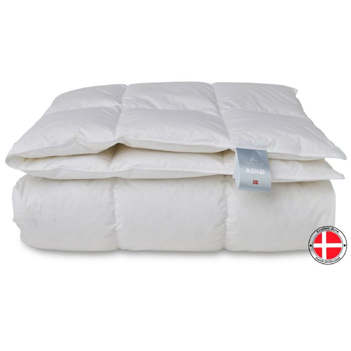 Dobbeltdyne 200x220 Cm Vinterdyne Askø Dyne Med Moskusdun Quilts Of Denmark Dobbelt Dyne Fra Quilts Of Denmark - 5768892550229