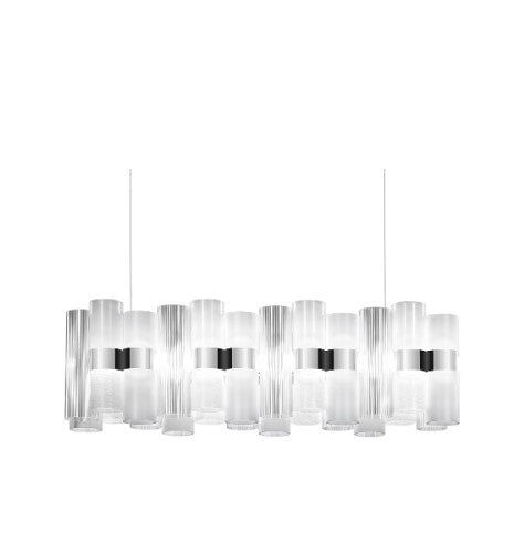 La Lollo Lineær Pendel Fra Hvid 100 Fra Slamp