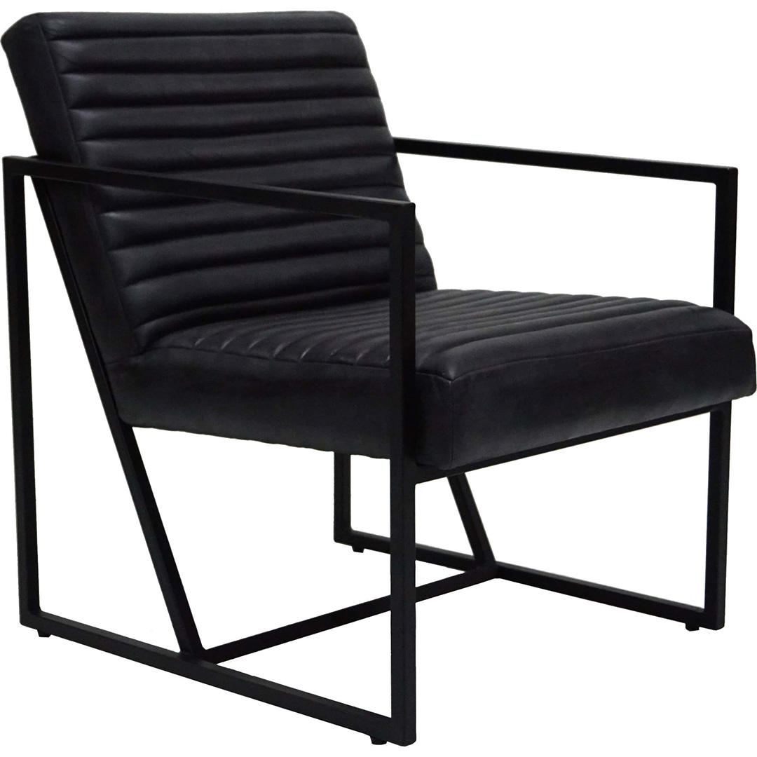 Trademark Living Tender Loungestol Sort 78 Fra Trademark Living