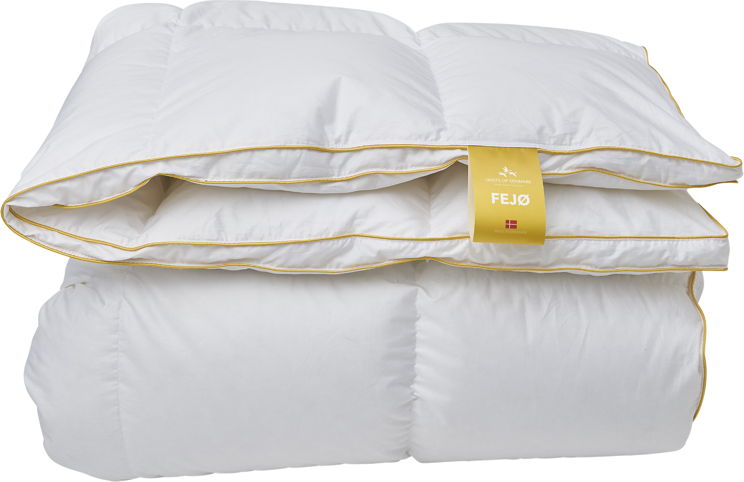 Dyne Fejø 140x200 Cm 600 G Moskusdun 725 Cuin 100 % Bomuldssatin Allergivenlig Oeko Tex Nomite & Downpass Fra Quilts Of Denmark - 5768892550304