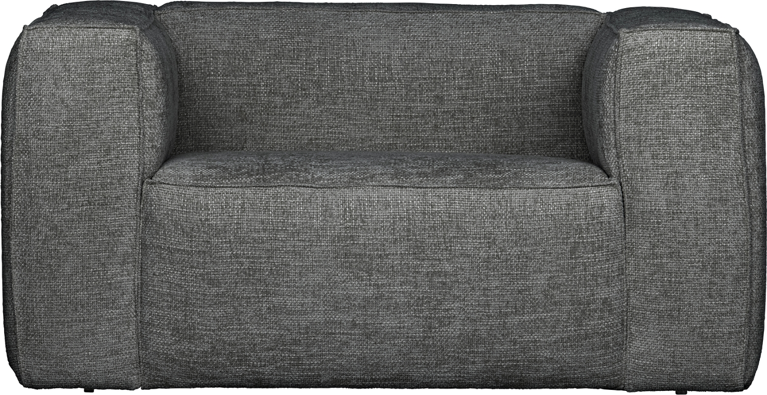 Loungestol Lænestol Bean Grå Melange Polyester Fsc Certificeret Træ Fra Woood Exclusive - 8714713140497