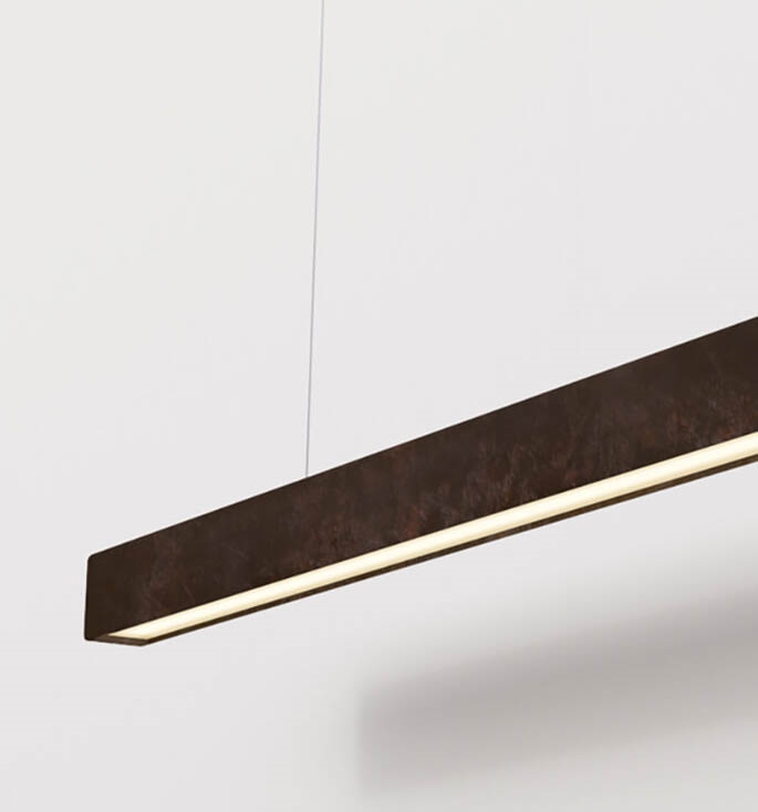 I Model Pendel U Ledning 150 Rustet Stål Fra Anour