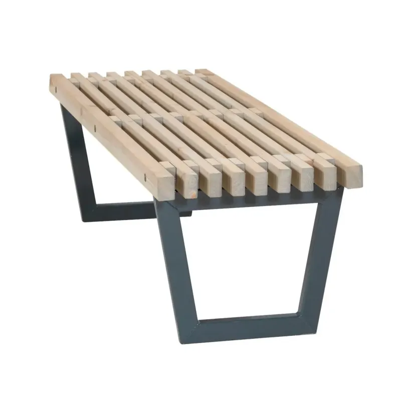 Plus Siesta Tralle Bænk Bord 140cm Drivtømmerfarve 19615 12 Fra Plus A/s - 5703393196156