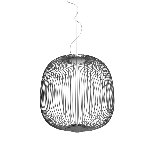 Spokes 2 Pendel Dæmpbar Grafit Fra Foscarini - 8025594173055